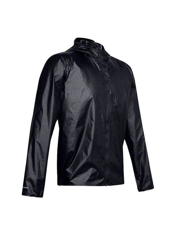 Куртка od impasse wind jacket 'black' Under Armour — изображение 1 из 4, черный