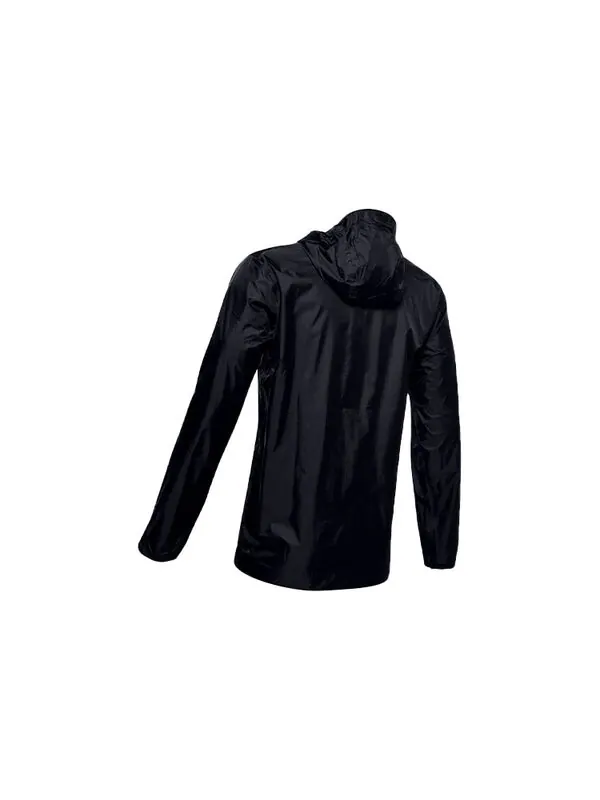 Куртка men's cloudburst shell training sports jacket black Under Armour — изображение 2 из 4, черный
