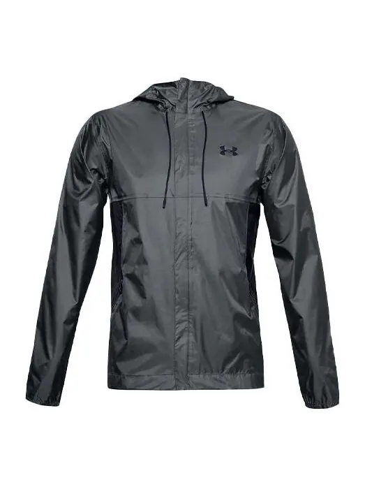 Куртка cloudburst shell waterproof jacket 'pitch grey' Under Armour — изображение 1 из 1, серый