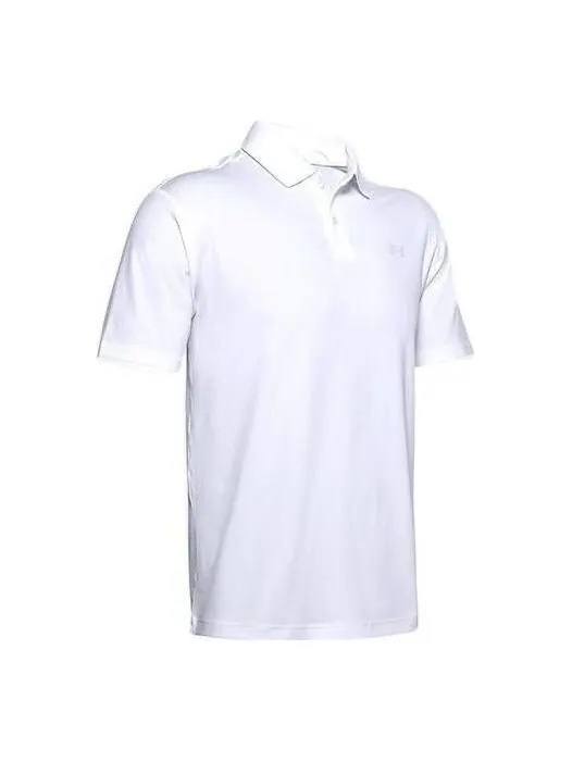 Рубашка поло performance polo shirt 'white' Under Armour — изображение 1 из 2, белый