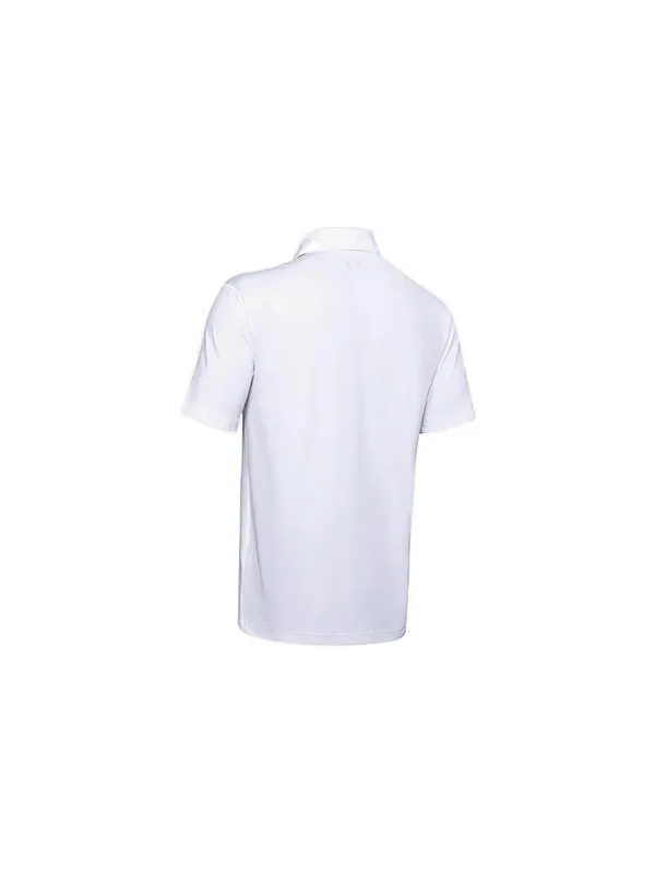 Рубашка поло performance polo shirt 'white' Under Armour — изображение 2 из 2, белый