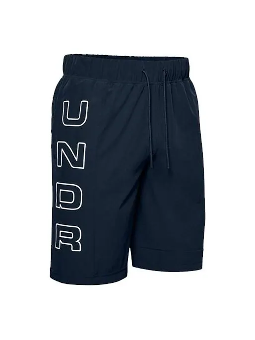 Шорты moments wind shorts 'navy' Under Armour — изображение 1 из 4, темно-синий