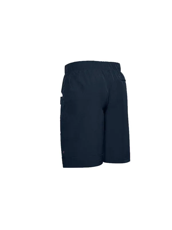 Шорты moments wind shorts 'navy' Under Armour — изображение 2 из 4, темно-синий