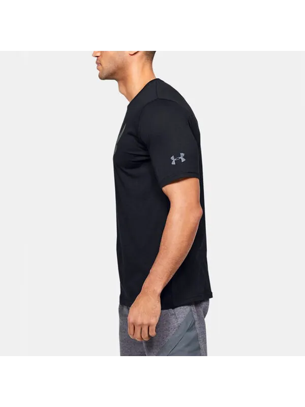 Футболка ua x project rock brahma bul lt Under Armour — изображение 3 из 4, черный