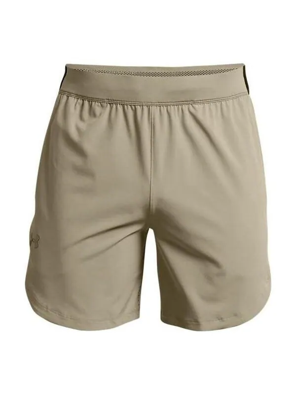 Шорты stretch woven sports shorts 'grey green' Under Armour — изображение 1 из 4, серый/зеленый