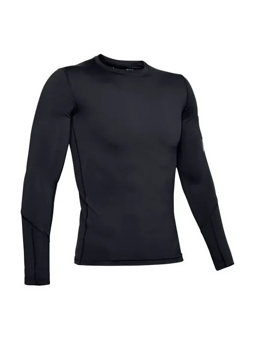 Футболка men's ua heatgear armour long sleeves sports long sleeves black Under Armour — изображение 1 из 4, черный