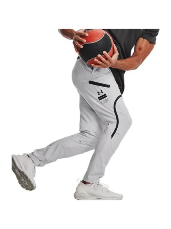 Брюки unstoppable cargo pants 'grey' Under Armour — изображение 4 из 4, серый