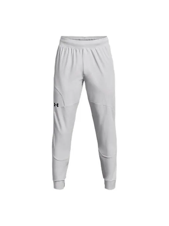 Брюки ua unstoppable joggers 'light grey' Under Armour — изображение 1 из 4, светлый серый
