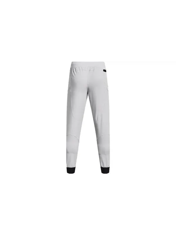 Брюки ua unstoppable joggers 'light grey' Under Armour — изображение 2 из 4, светлый серый