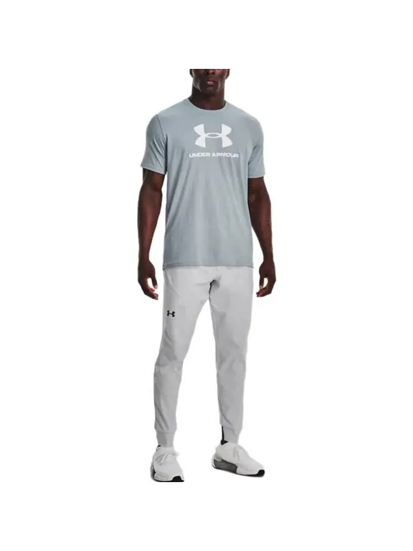 Брюки ua unstoppable joggers 'light grey' Under Armour — изображение 3 из 4, светлый серый