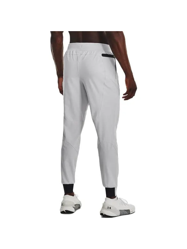 Брюки ua unstoppable joggers 'light grey' Under Armour — изображение 4 из 4, светлый серый