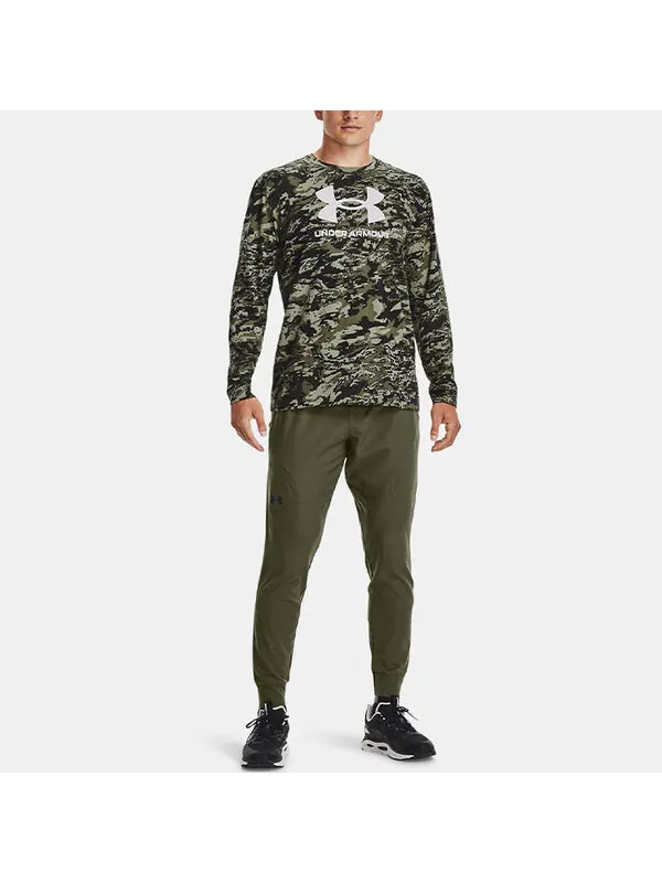Брюки unstoppable joggers 'marine od green' Under Armour — изображение 3 из 4, зеленый