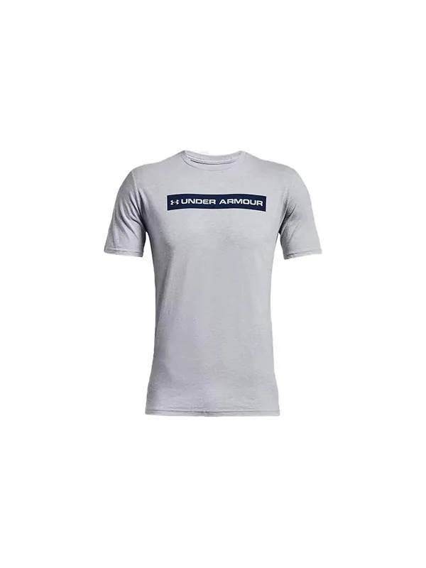 Футболка men's bar originators of performance short sleeve grey Under Armour — изображение 2 из 4, серый