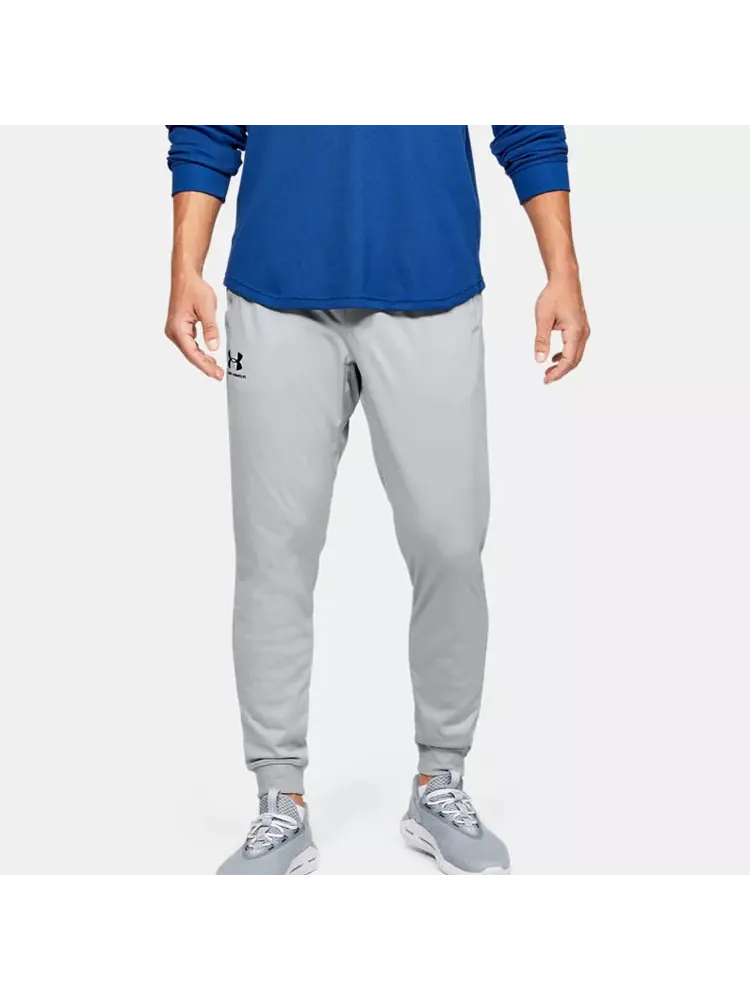 Джоггеры Under Armour UA Sportstyle Joggers 'Light Grey' — изображение 4 из 6, серый