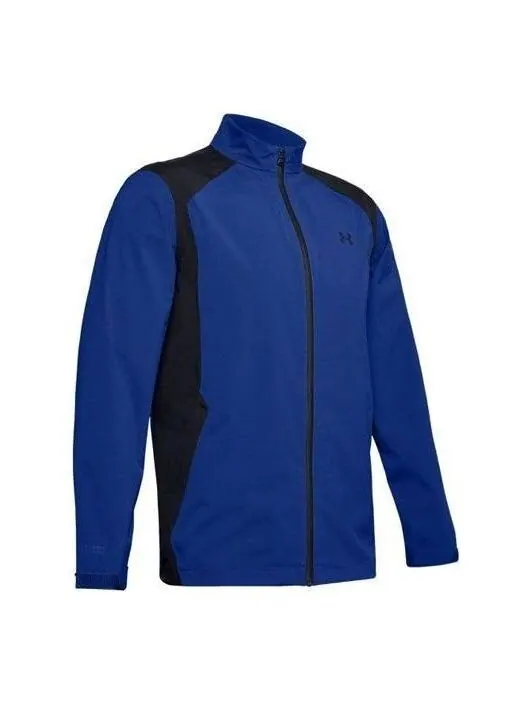 Куртка portrush rain logo jacket 'royal blue' Under Armour — изображение 1 из 4, синий