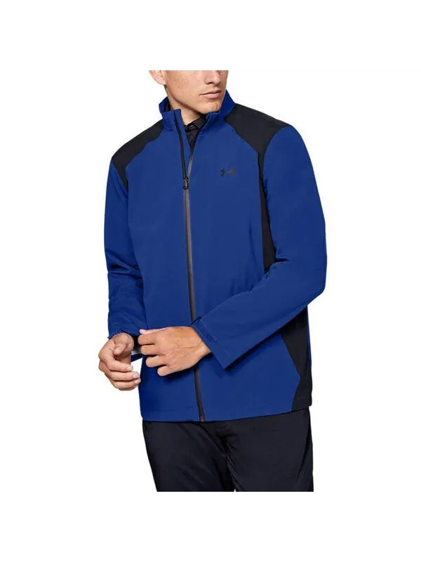 Куртка portrush rain logo jacket 'royal blue' Under Armour — изображение 4 из 4, синий