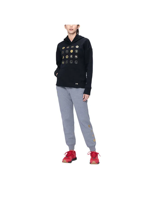 Толстовка ua cny training sports black Under Armour — изображение 3 из 4, черный