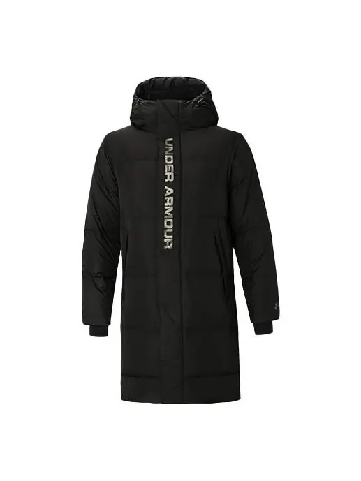 Куртка bench coat fleece jacket 'black' Under Armour — изображение 1 из 4, черный