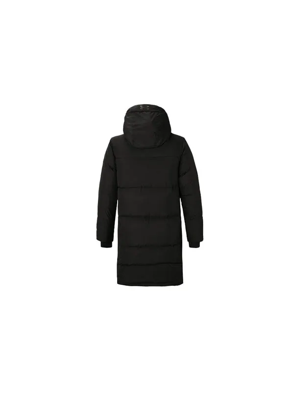 Куртка bench coat fleece jacket 'black' Under Armour — изображение 2 из 4, черный