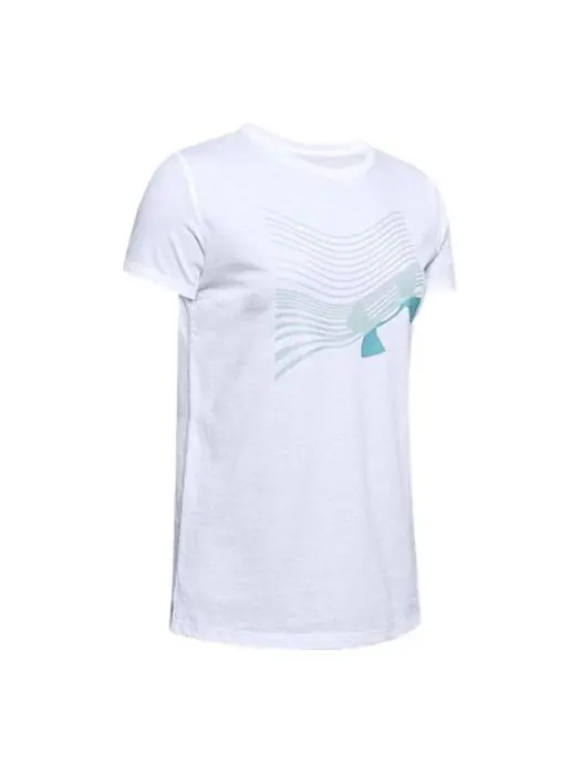 Футболка branded training sports short sleeve white Under Armour — изображение 1 из 4, белый