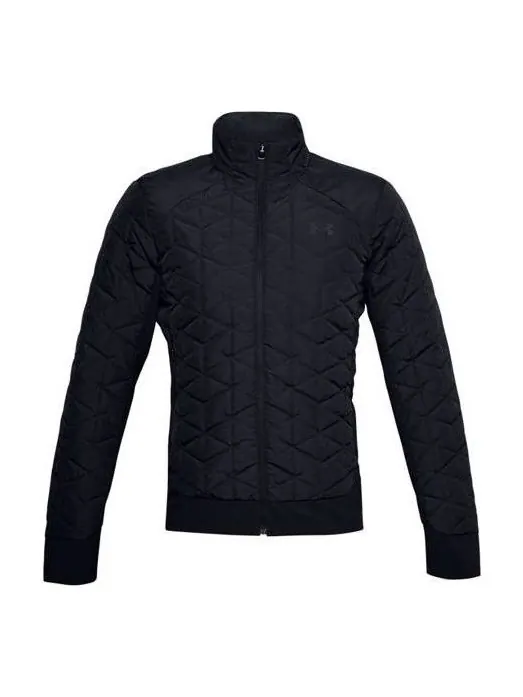 Куртка coldgear reactor run hybrid jacket 'black' Under Armour — изображение 1 из 4, черный