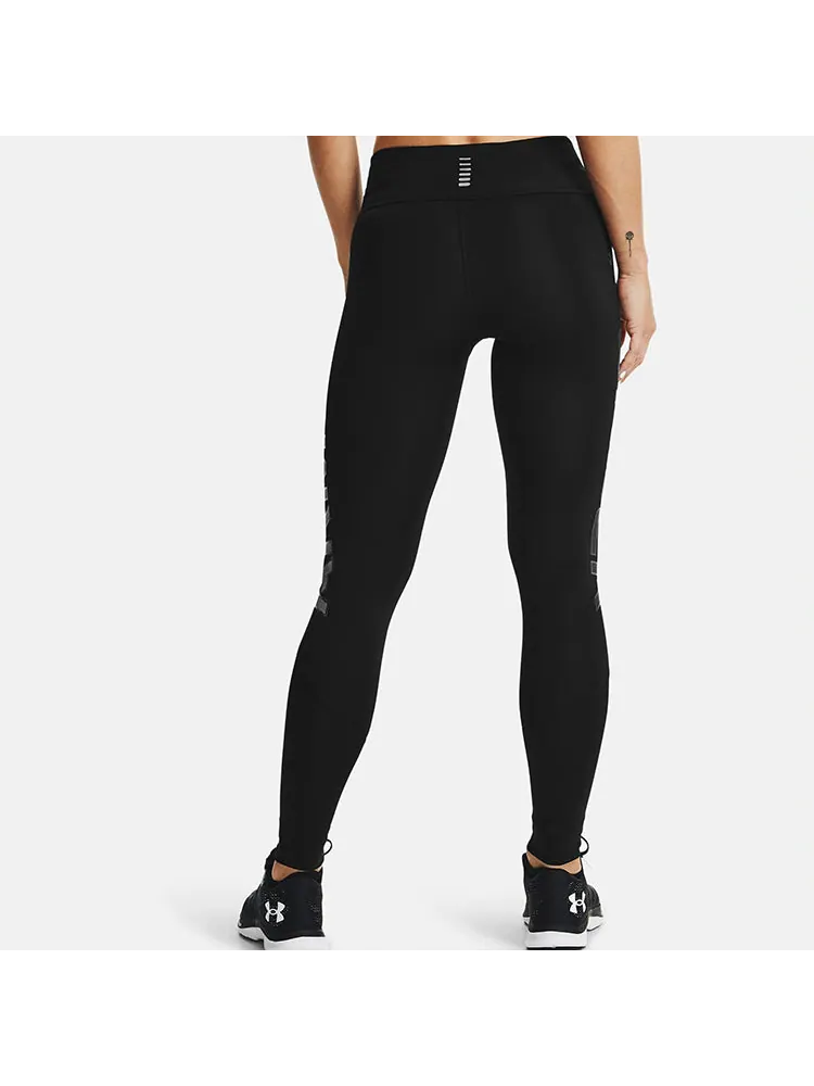 Леггинсы (WMNS) Under Armour Qualifier Ignight ColdGear Leggings 'Black' — изображение 5 из 5, черный