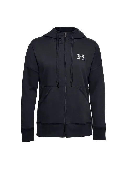 Худи (WMNS) Under Armour Rival Logo Printing Black — изображение 1 из 2, черный