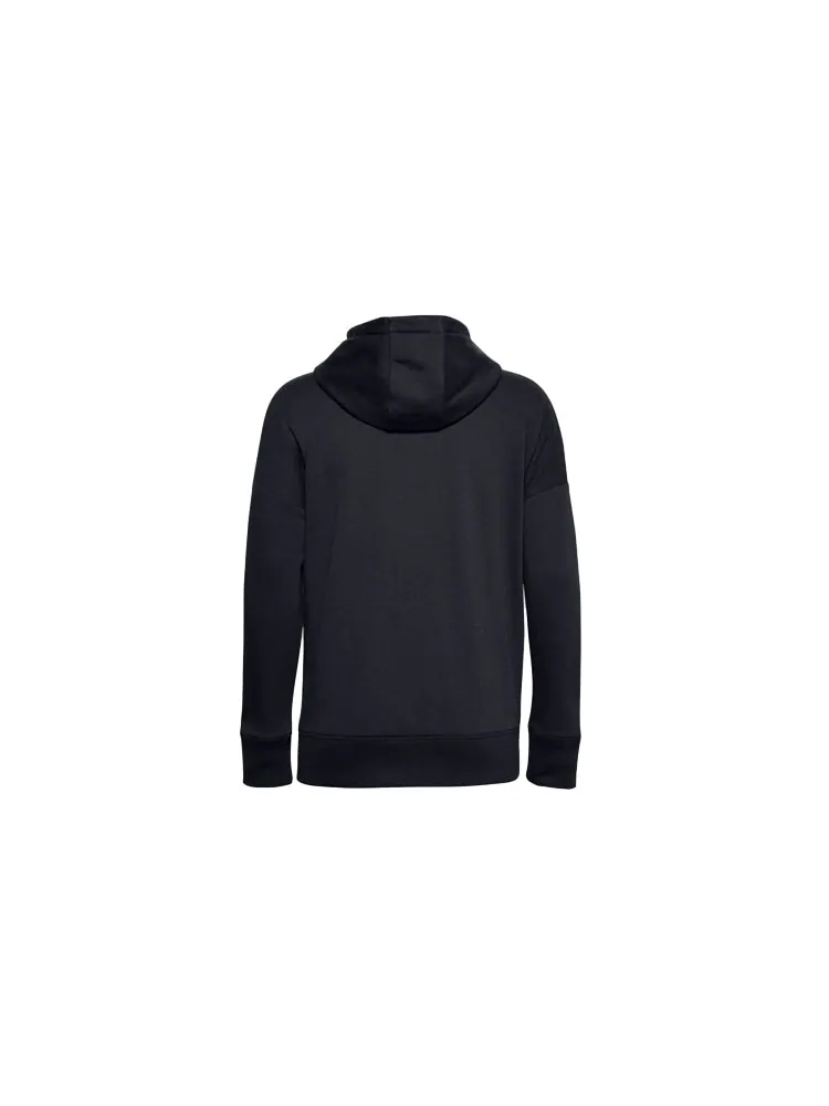 Худи (WMNS) Under Armour Rival Logo Printing Black — изображение 2 из 2, черный