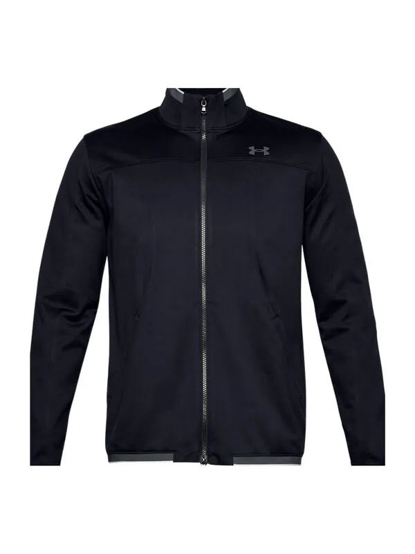Куртка recover fleece jacket 'black' Under Armour — изображение 1 из 3, черный