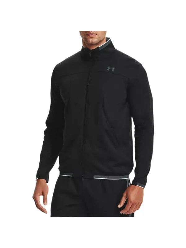 Куртка recover fleece jacket 'black' Under Armour — изображение 3 из 3, черный