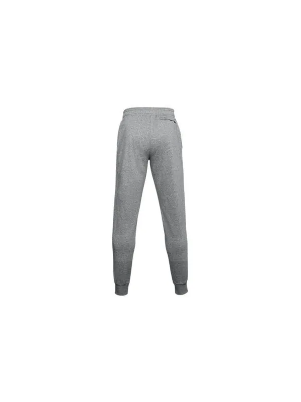 Брюки rival fleece joggers 'grey' Under Armour — изображение 2 из 4, серый