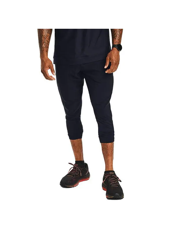 Брюки run anywhere 7 points pants 'black' Under Armour — изображение 4 из 4, черный