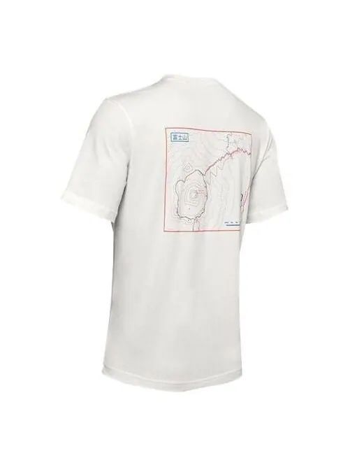Футболка summit graphic t-shirt 'white' Under Armour — изображение 1 из 4, белый