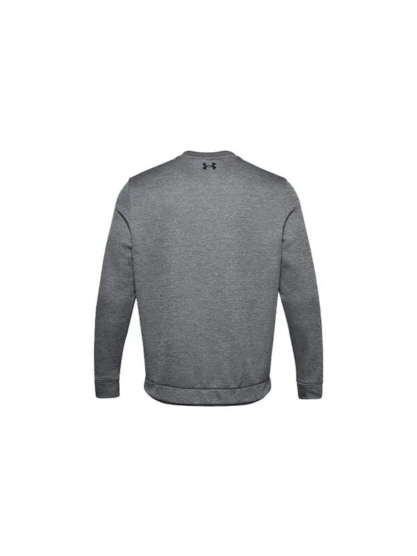 Свитер sweaterfleece crew 'grey' Under Armour — изображение 2 из 2, серый