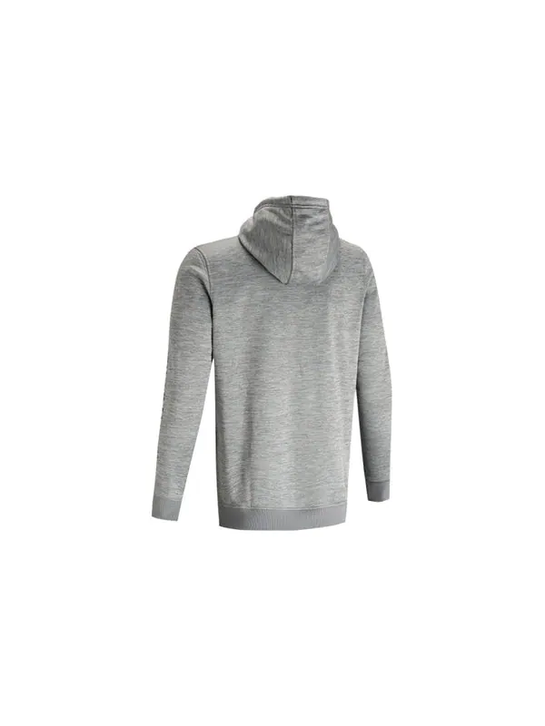 Толстовка men's af bar logo training sports gray Under Armour — изображение 2 из 2, серый