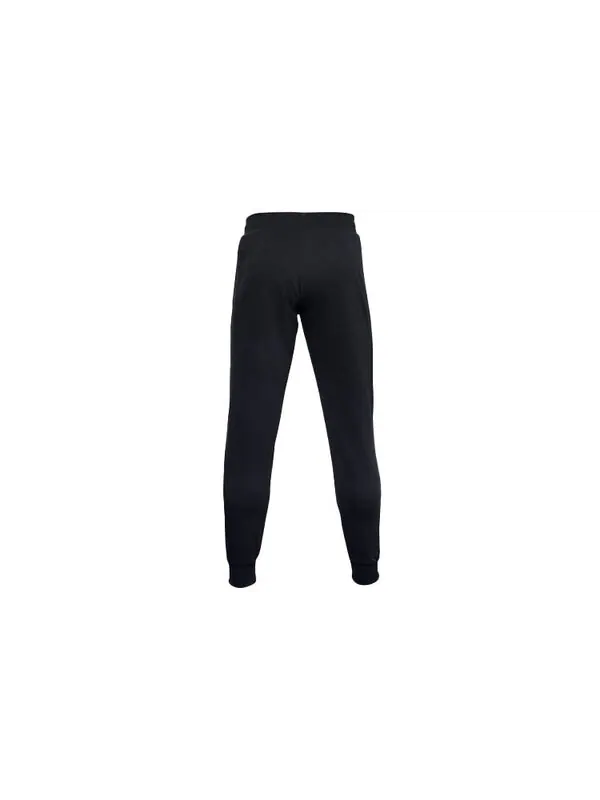 Брюки rival wordmark jogger fleece pants 'black' Under Armour — изображение 2 из 4, черный