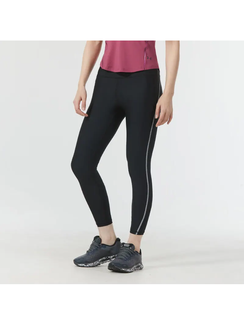 Леггинсы (WMNS) Under Armour CoolSwitch 7/8 Legging 'Black' — изображение 3 из 5, черный