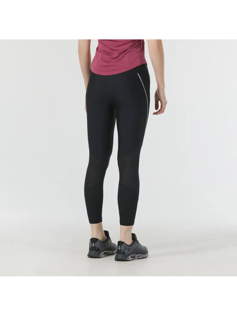 Леггинсы (WMNS) Under Armour CoolSwitch 7/8 Legging 'Black' — изображение 4 из 5, черный