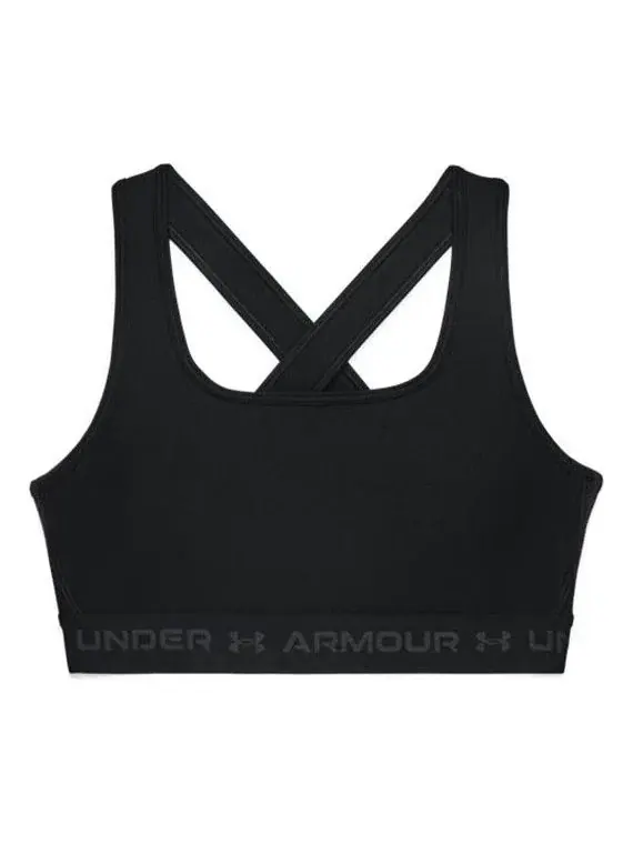 Спортивный бюстгальтер Under Armour Crossback Mid — изображение 1 из 4, черный