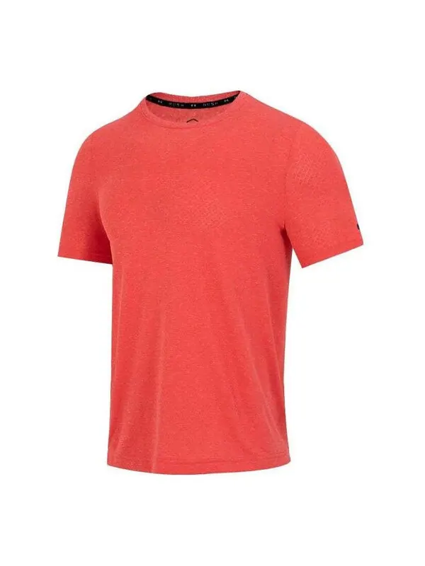 Футболка rush seamless t-shirt 'red' Under Armour — изображение 1 из 3, красный