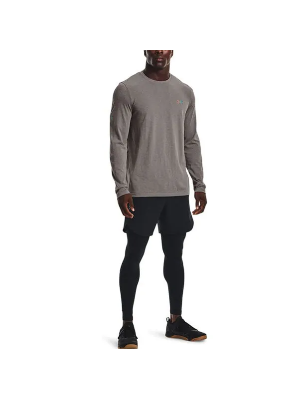 Толстовка rush seamless logo Under Armour — изображение 3 из 4, темный серый