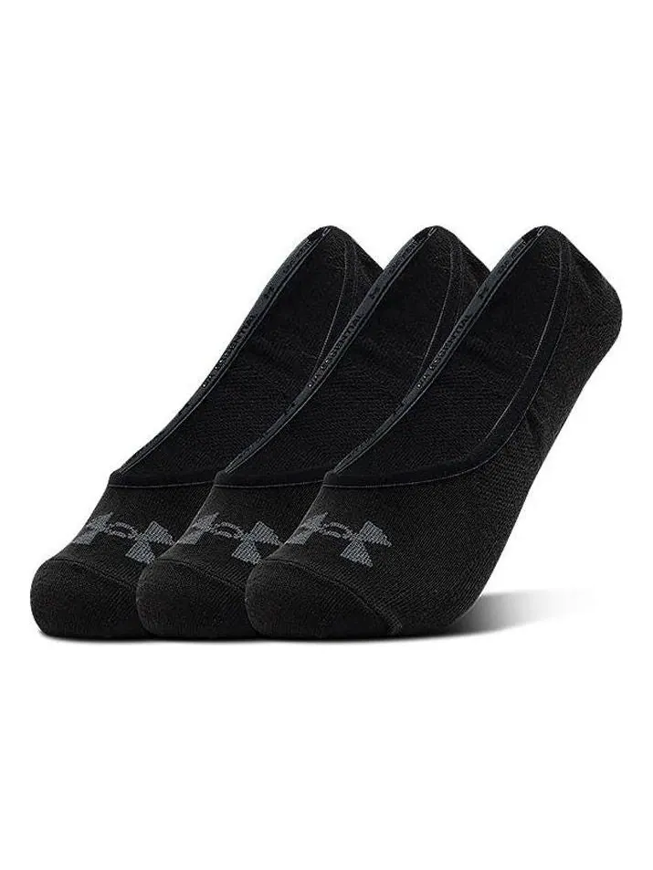 Носки Under Armour Essential Lolo Liner Socks (3 Pack) 'Black' — изображение 1 из 5, черный