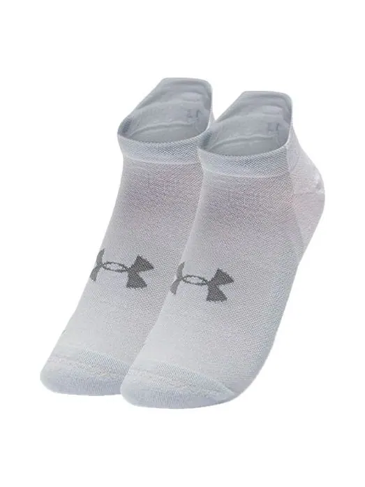 Носки Under Armour ArmourDry Run No Show Socks 'White Grey'