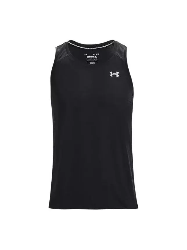 Топ Under Armour Streaker Run Singlet 'Black' — изображение 1 из 2, черный