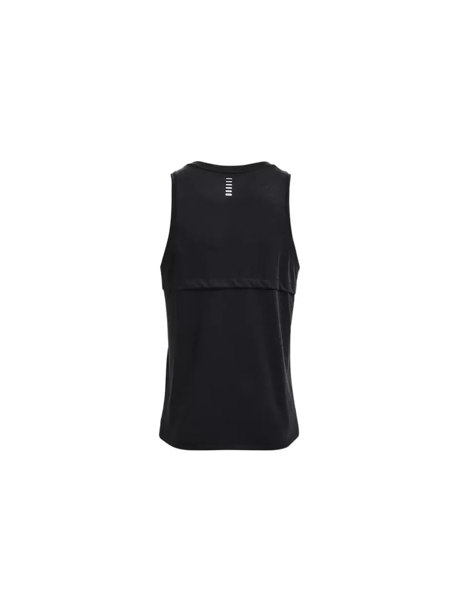 Топ Under Armour Streaker Run Singlet 'Black' — изображение 2 из 2, черный