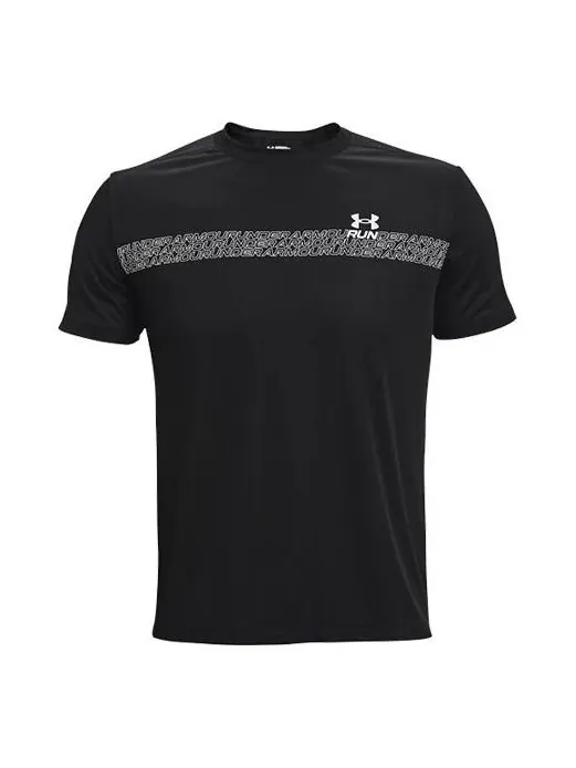 Футболка speed stride t-shirt 'black' Under Armour — изображение 1 из 4, черный