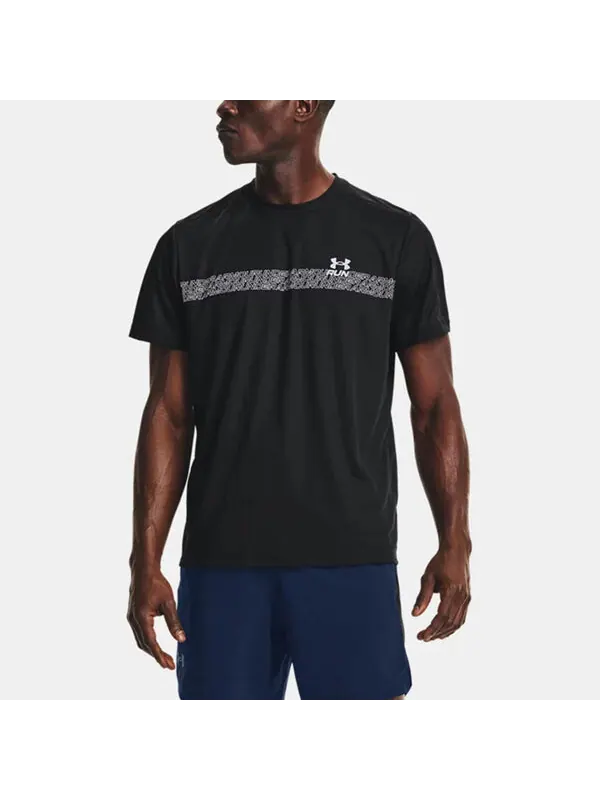 Футболка speed stride t-shirt 'black' Under Armour — изображение 4 из 4, черный