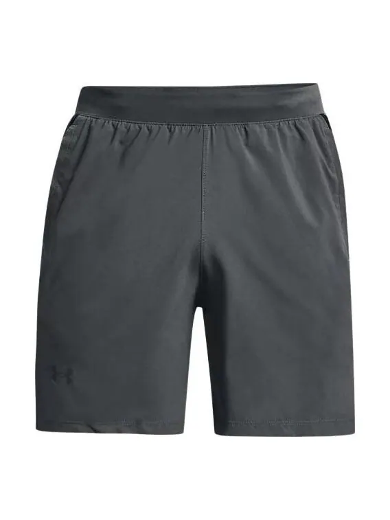Шорты launch 7 inch shorts 'dark grey' Under Armour — изображение 1 из 4, серый