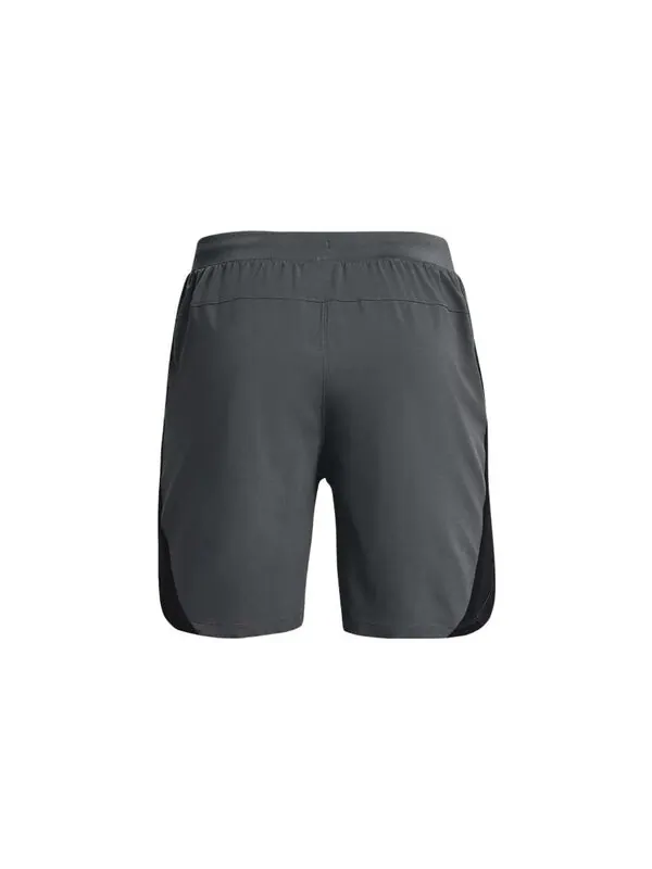 Шорты launch 7 inch shorts 'dark grey' Under Armour — изображение 2 из 4, серый
