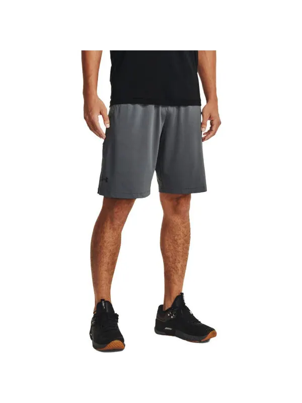 Шорты raid 2.0 shorts 'pitch grey black' Under Armour — изображение 2 из 4, серый/черный